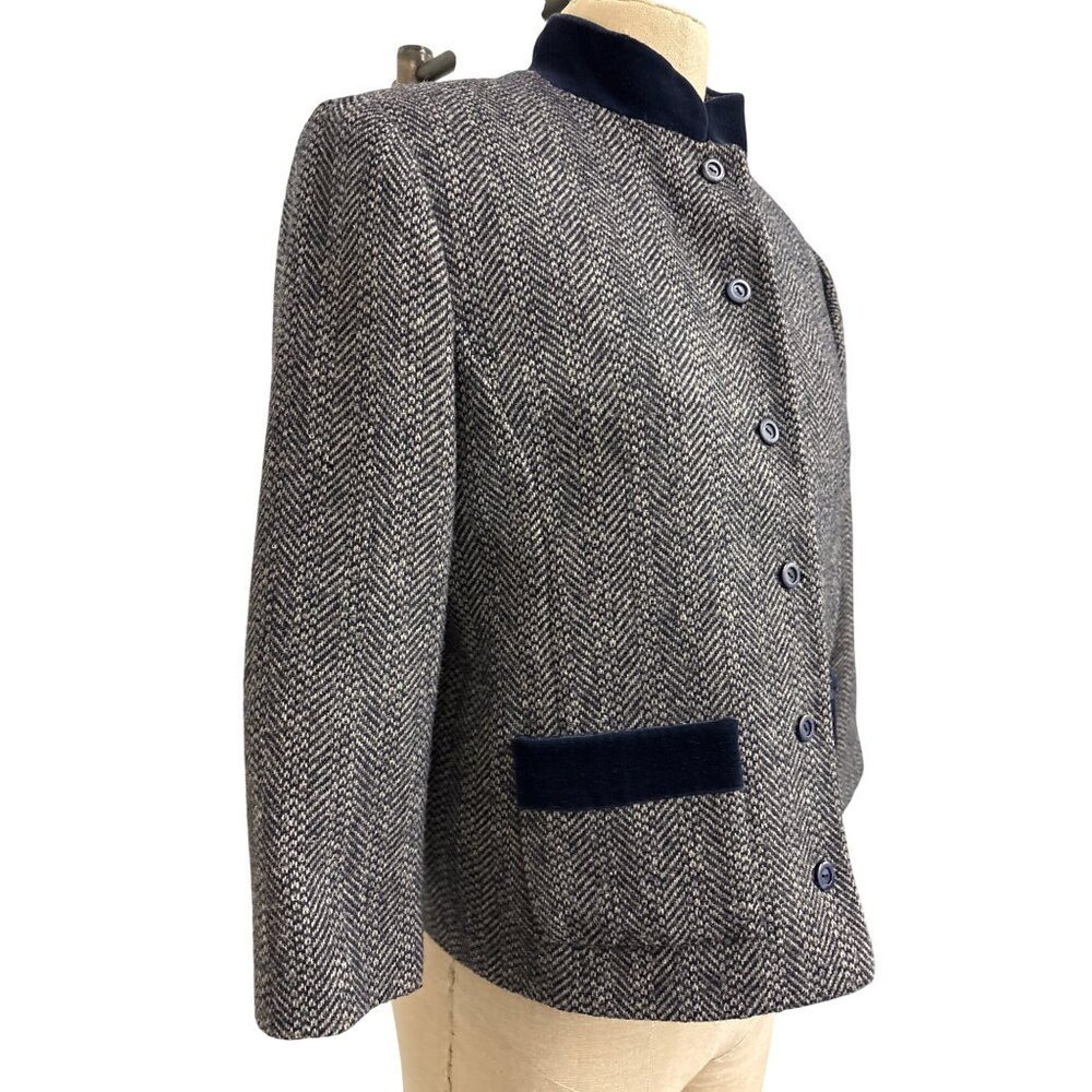 Pendleton Woolen Mills Herringbone Wool Blazer Ja… - image 5